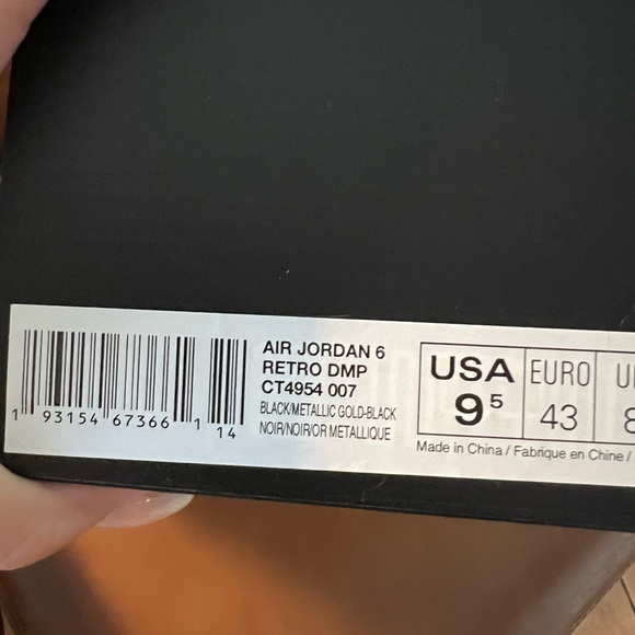 Air Jordan 6 Retro DMP - Picture 8 of 11